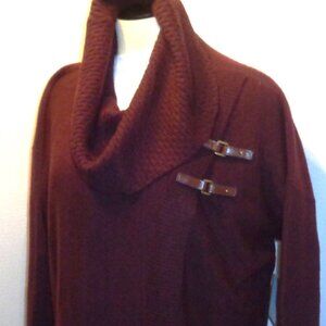 Ellen Tracy Women's Wool Sweater Cowl /  Turtleneck NWT